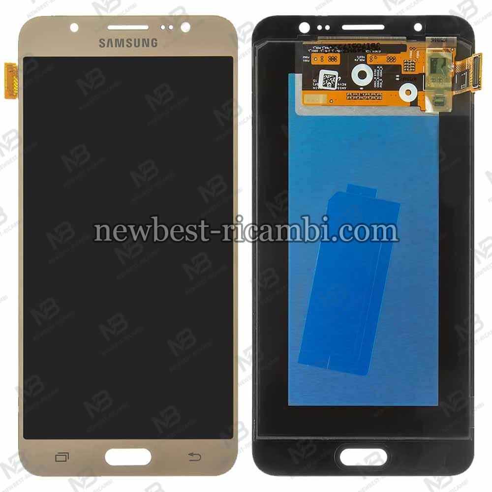 Samsung Galaxy J7 2016 / J710 Touch + Lcd Gold Regenerated