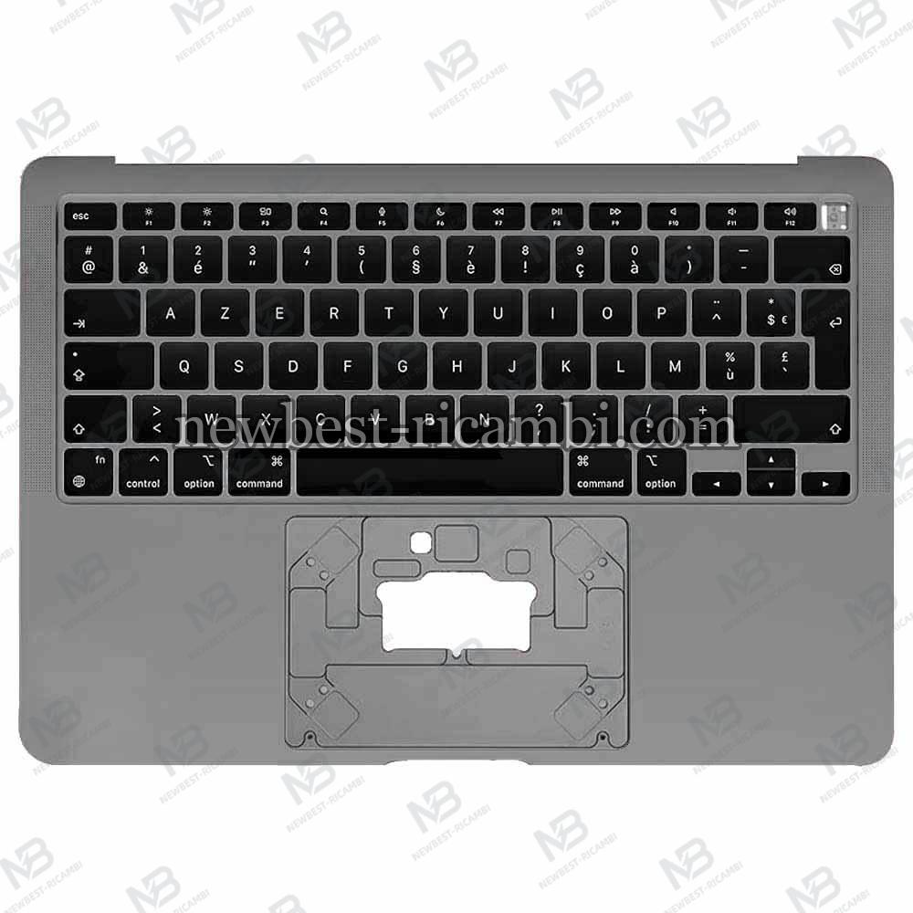 Macbook Air 13" (2020) A2337 EMC 3598 Keyboard+Frame Gray Grade A Europe Layout 100% Original