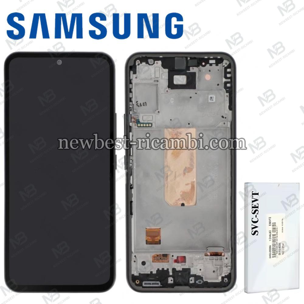 Samsung Galaxy M54 5G M546 Touch + Lcd + Frame Black Service Pack