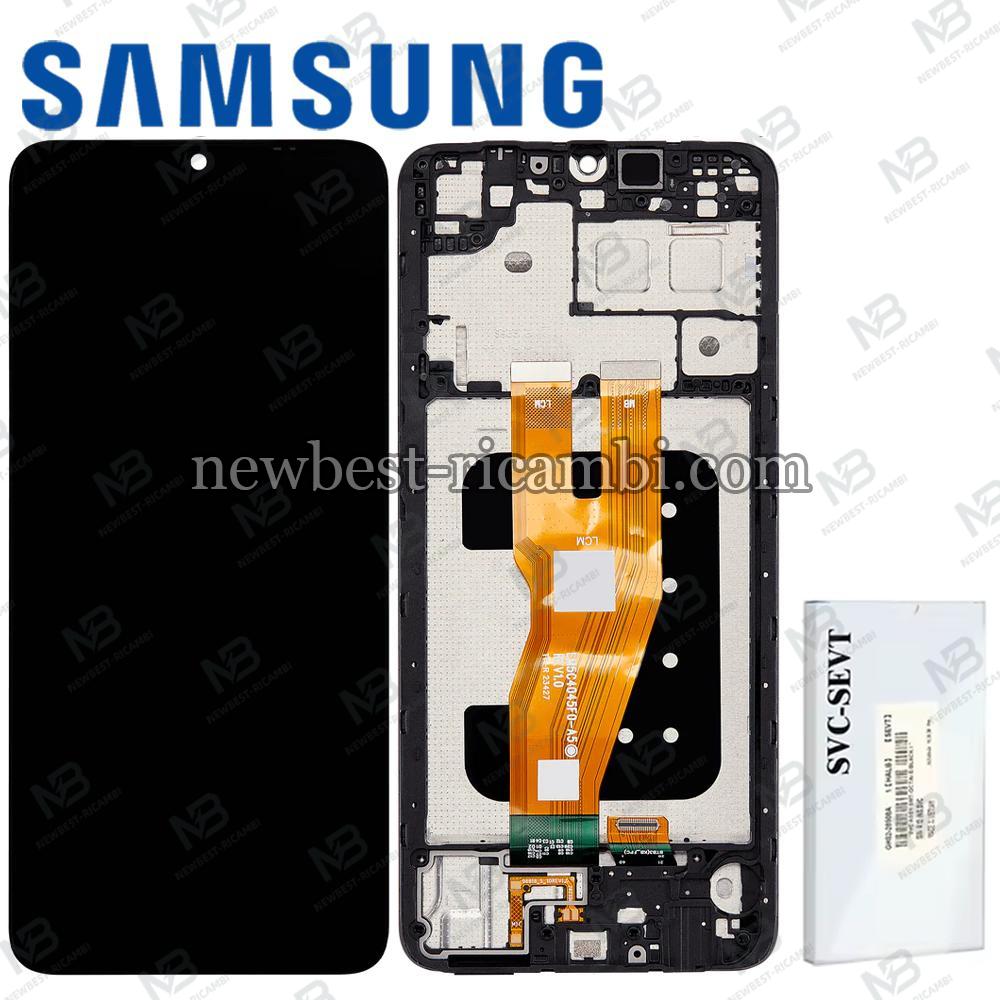 Samsung Galaxy A05 A055F Touch + Lcd + Frame Black Service Pack