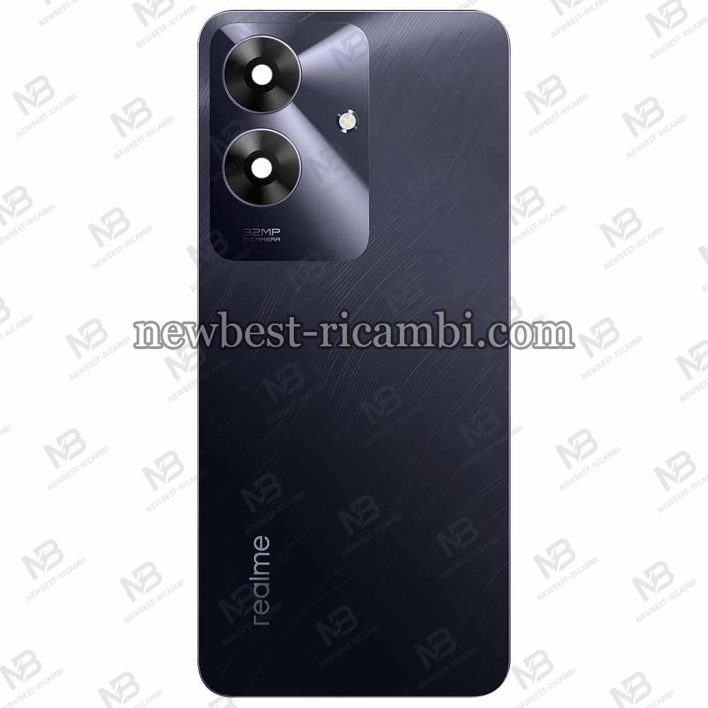 Realme C61 RMX3930 Back Cover + Camera Glass Black