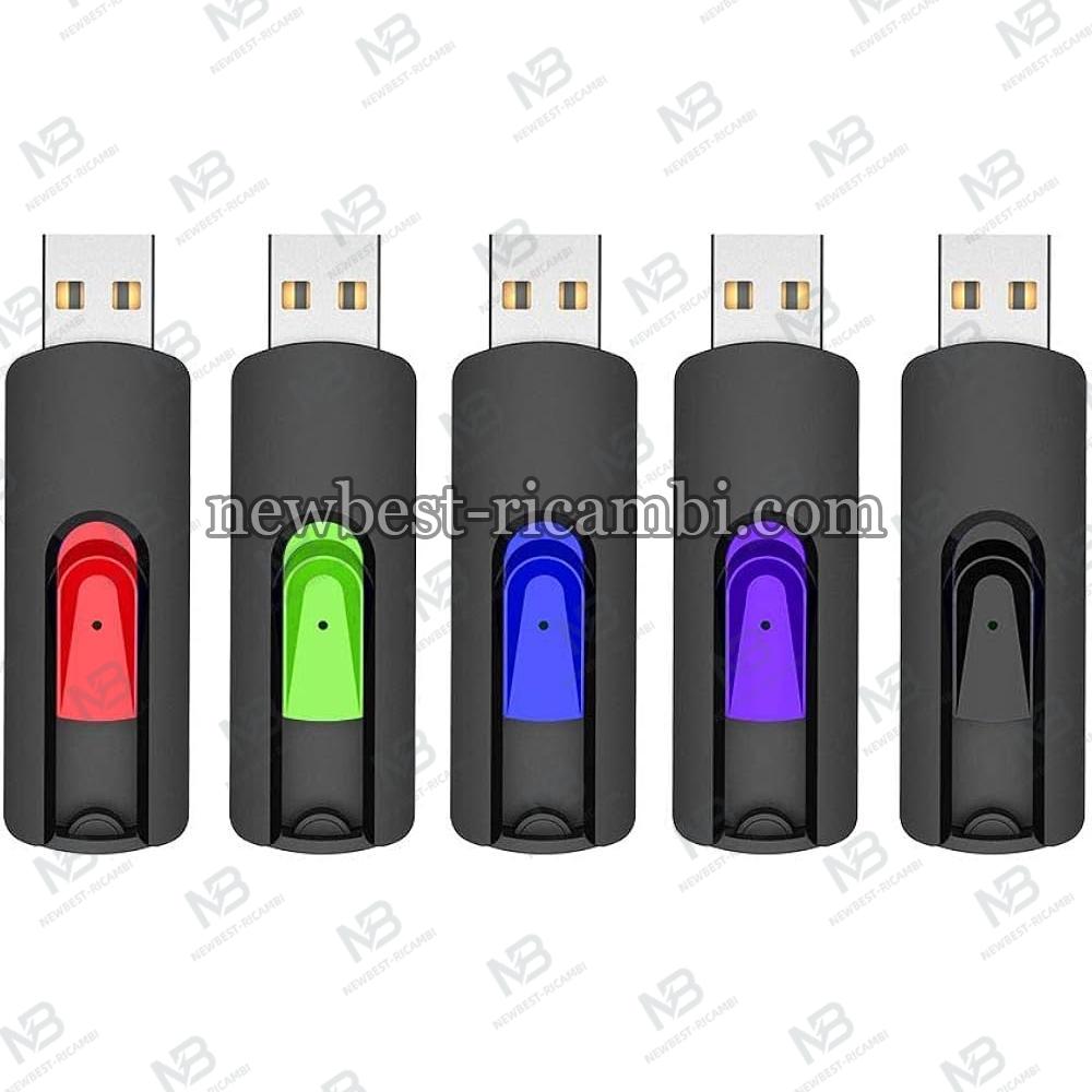 Vansuny 16GB USB Stick USB 3.0 Flash Drive 5Pack Memory Sticks Slide Retractable Thumb Drive