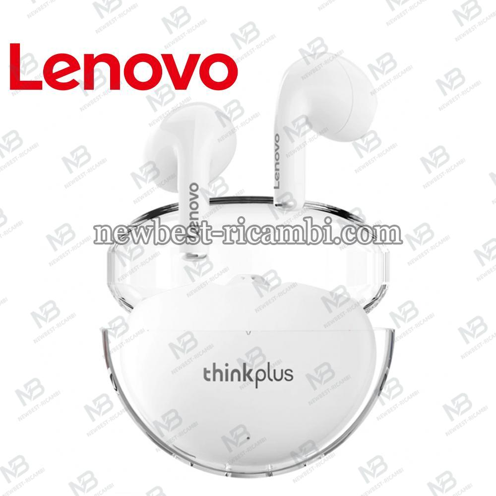 Lenovo Handsfree Bluetooth Earphone LP80 Pro White In Blister