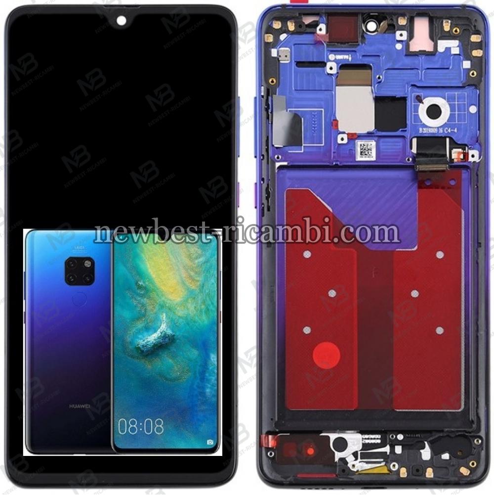 Huawei Mate 20 Touch + Lcd + Frame Twilight  Original