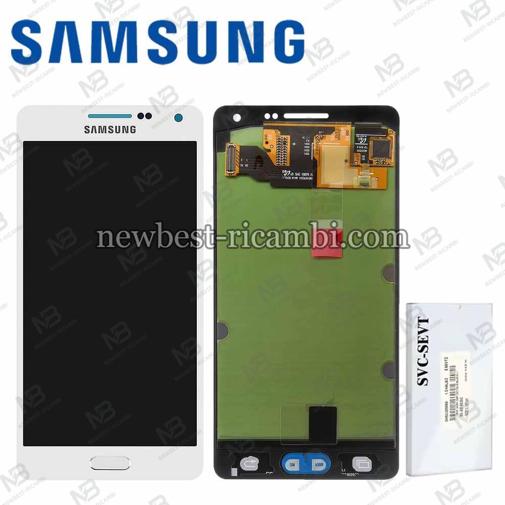 Samsung Galaxy A5 A500F Touch + Lcd White Service Pack