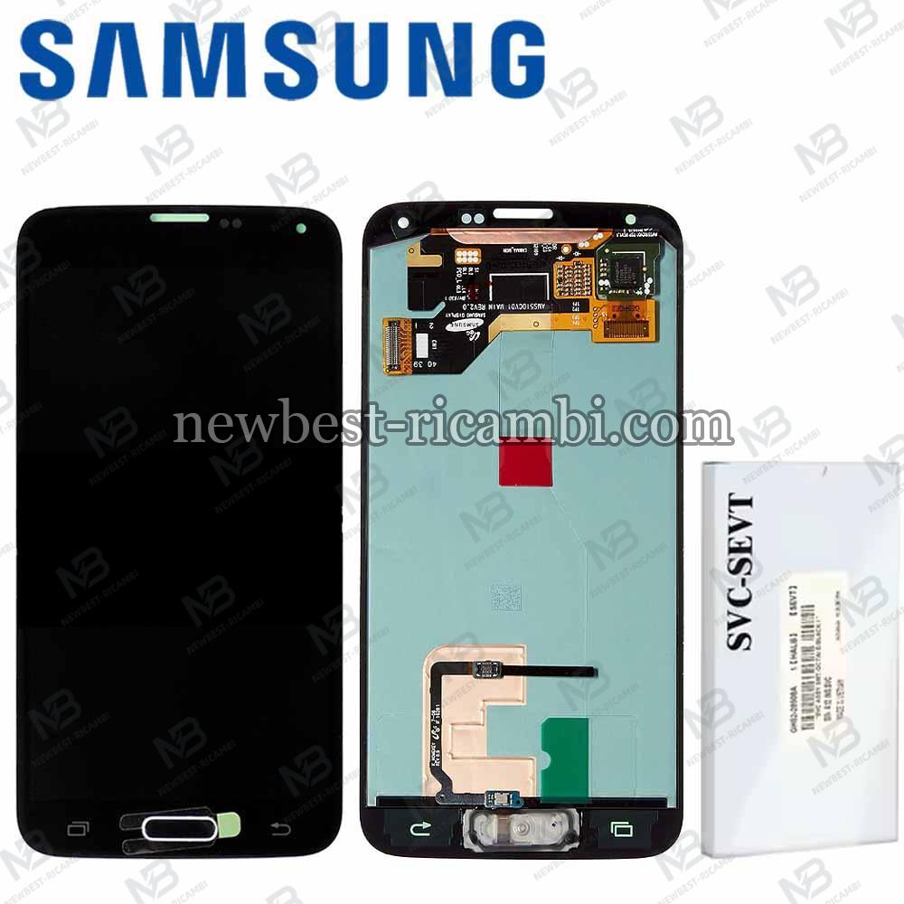 Samsung Galaxy S5 G900F Touch + Lcd Black Service Pack