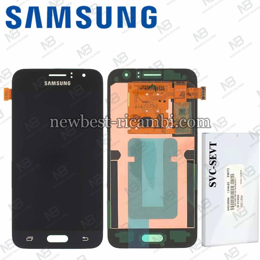 Samsung Galaxy J1 2016 J120F Touch + Lcd Black Service Pack