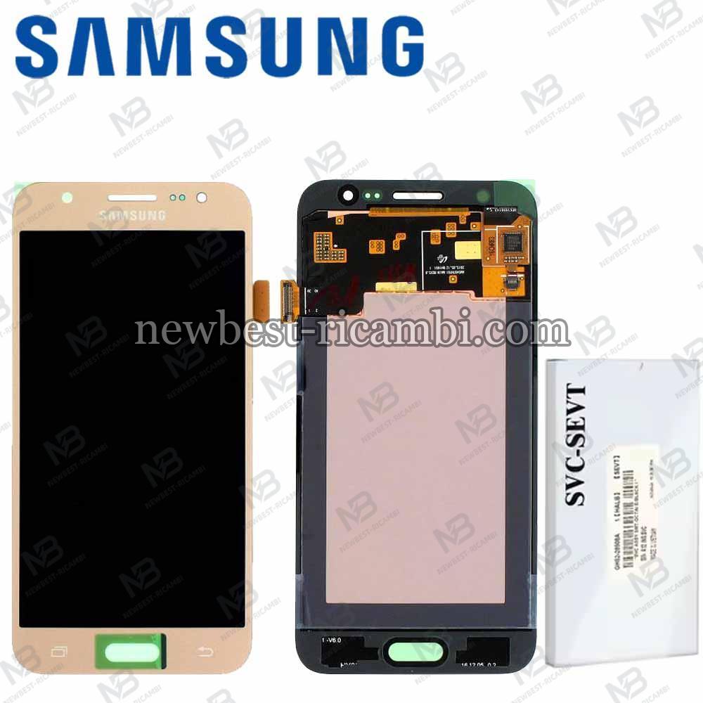 Samsung Galaxy J5 J500F Touch + Lcd Gold Service Pack