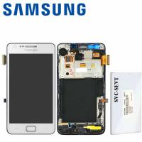 Samsung Galaxy S2 Plus i9105 Touch + Lcd + Frame White Service Pack