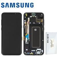 Samsung G955f Galaxy S8 Plus Touch+Lcd+Frame Black Service Pack