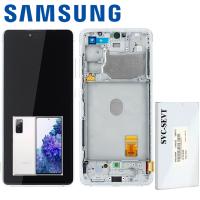 Samsung Galaxy S20 FE G780 / G781 Touch + Lcd + Frame White Service Pack