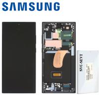 Samsung Galaxy S23 Ultra S918 Touch+Lcd+Frame Black Service Pack