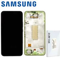 Samsung Galaxy A34 5G A346 Touch+Lcd+Frame Green Service Pack