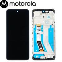 Moto G73 5g (2023) Touch+Lcd+Frame Black Service Pack