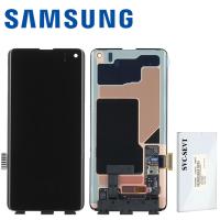 Samsung Galaxy S10 G973 Touch+Lcd Black Service Pack