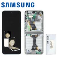 Samsung Galaxy F731 / Z Flip 5 5G Touch + Lcd + Frame Cream Service Pack