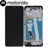 Moto G14 XT2341 Touch + Lcd + Frame Black Service Pack