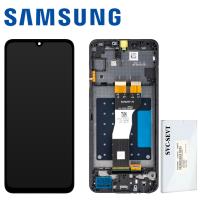 Samsung Galaxy A05s A057 Touch + Lcd + Frame Black Service Pack