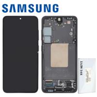 Samsung Galaxy S24 5G (2024) S921 Touch + Lcd + Frame Black Service Pack