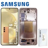 Samsung Galaxy S24+ S926 Touch + Lcd + Frame Orange Service Pack