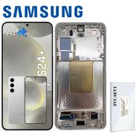 Samsung Galaxy S24+ S926 Touch + Lcd + Frame Gray Service Pack