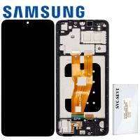 Samsung Galaxy A05 A055F Touch + Lcd + Frame Black Service Pack