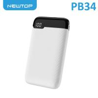 NEWTOP PB34 POWER BANK 5V/2.1A 5000MAH BIANCO