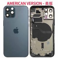 ​iPhone 12 Pro Back Cover + Frame Blue Dissembled Grade A Original - US Version