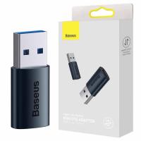 USB-C to USB-A OTG Adapter Baseus Ingenuity Blue ZJJQ000103 in Blister