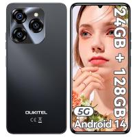 OUKITEL C50 Smartphone Android 14 24GB+128GB 5G Black In Blister