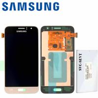 Samsung Galaxy J1 2016 J120F Touch + Lcd Gold Service Pack