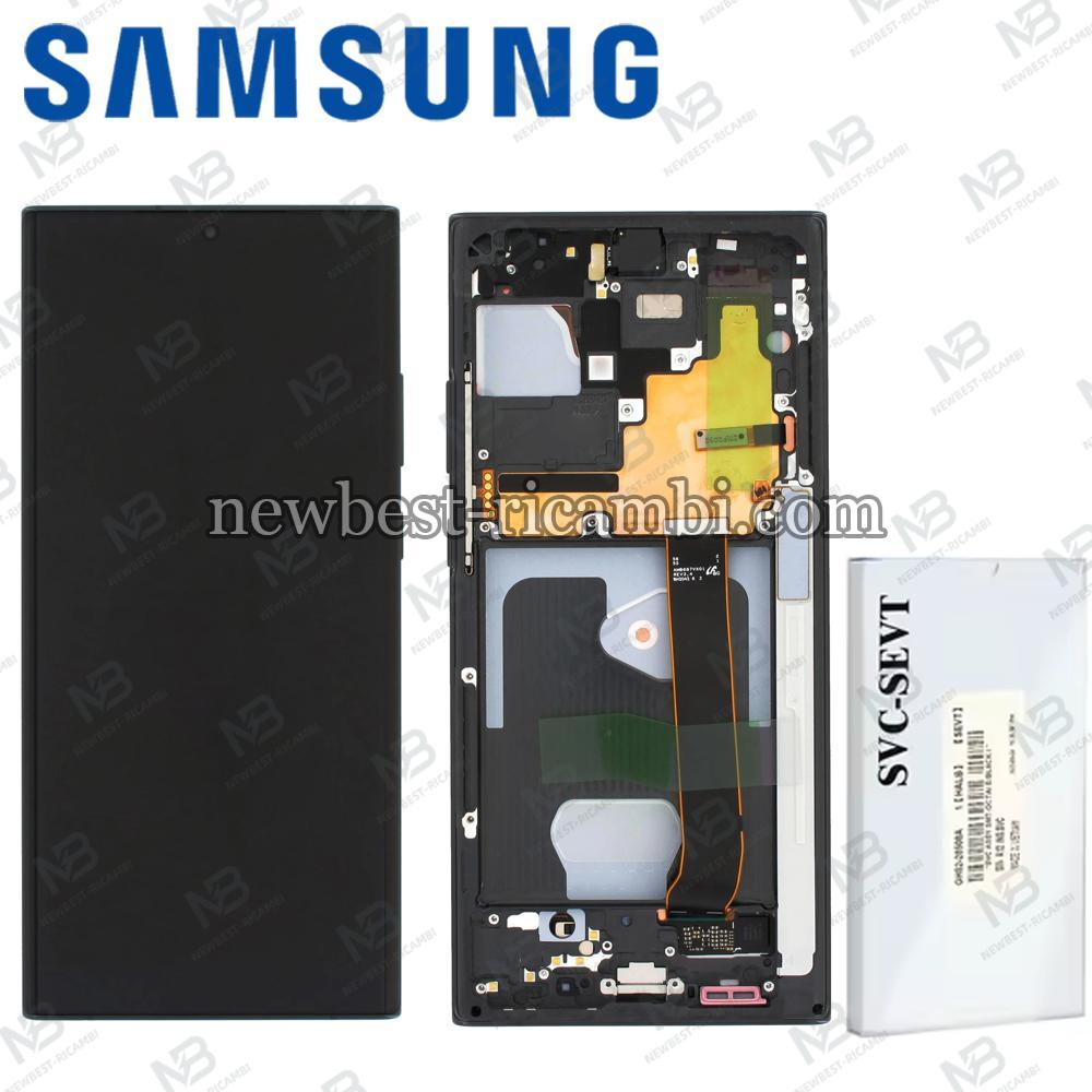 Samsung Galaxy Note 20 Ultra 5G N985 N986 Touch + Lcd + Frame Black Service Pack