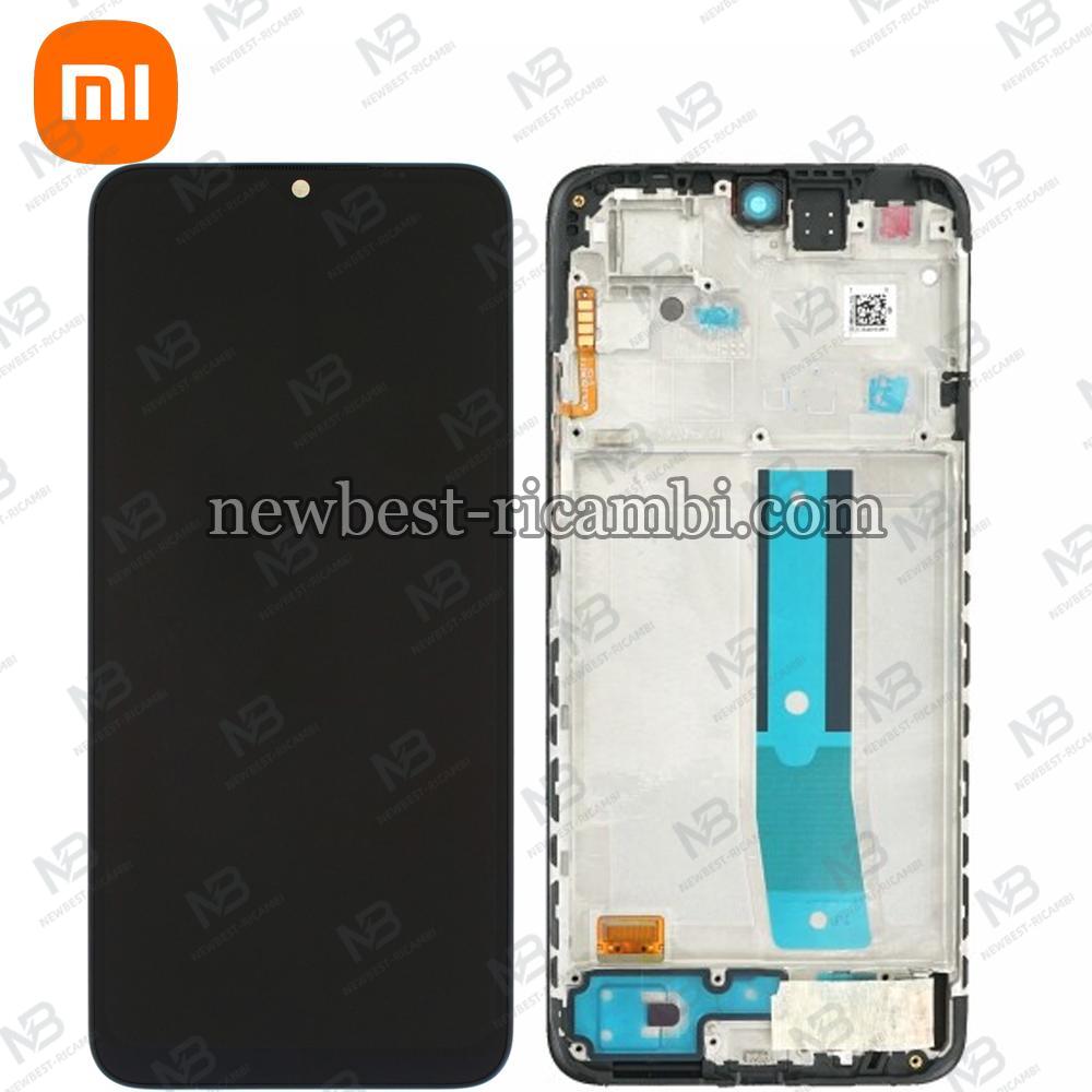 Xiaomi Redmi Note 11 4G Touch+Lcd+Frame Black Service Pack