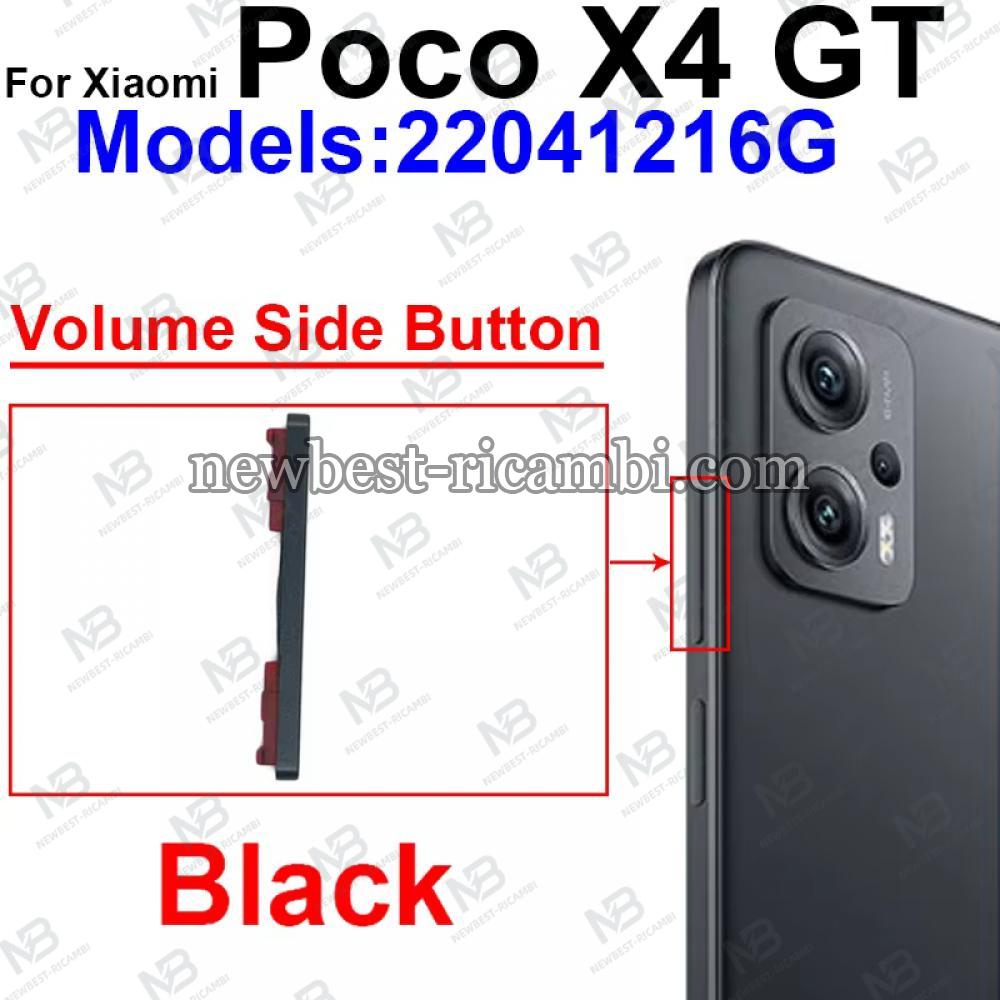 Xiaomi Poco X4 Gt Volume Button Black