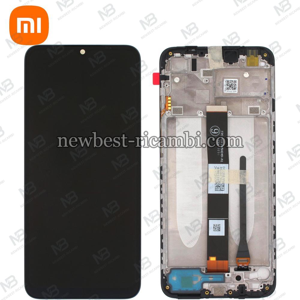 Xiaomi Redmi 10A / 9A / 9AT / 9C Touch+Lcd+Frame Black Service Pack