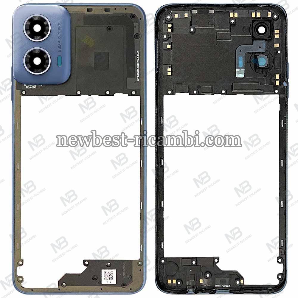 Motorola G34 5G Frame B + Side Key Blue