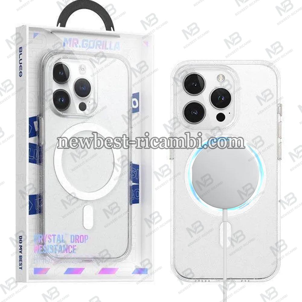 Blueo Crystal Pro Drop Resistance Phone Case With Magsafe iPhone13 / iP14 Transparent In Blister