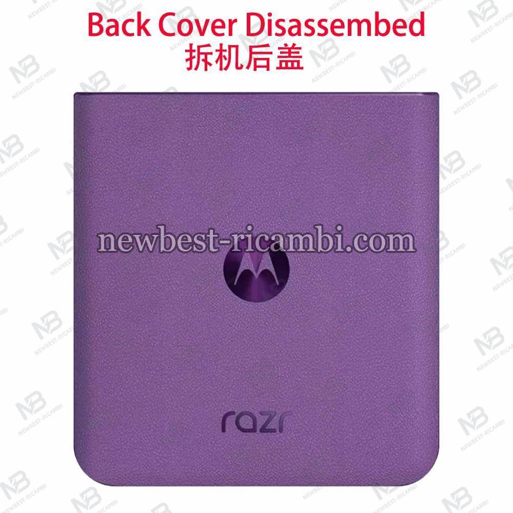 Moto Razr 40 XT2323 Back Cover Lilac Disassembled Grade A