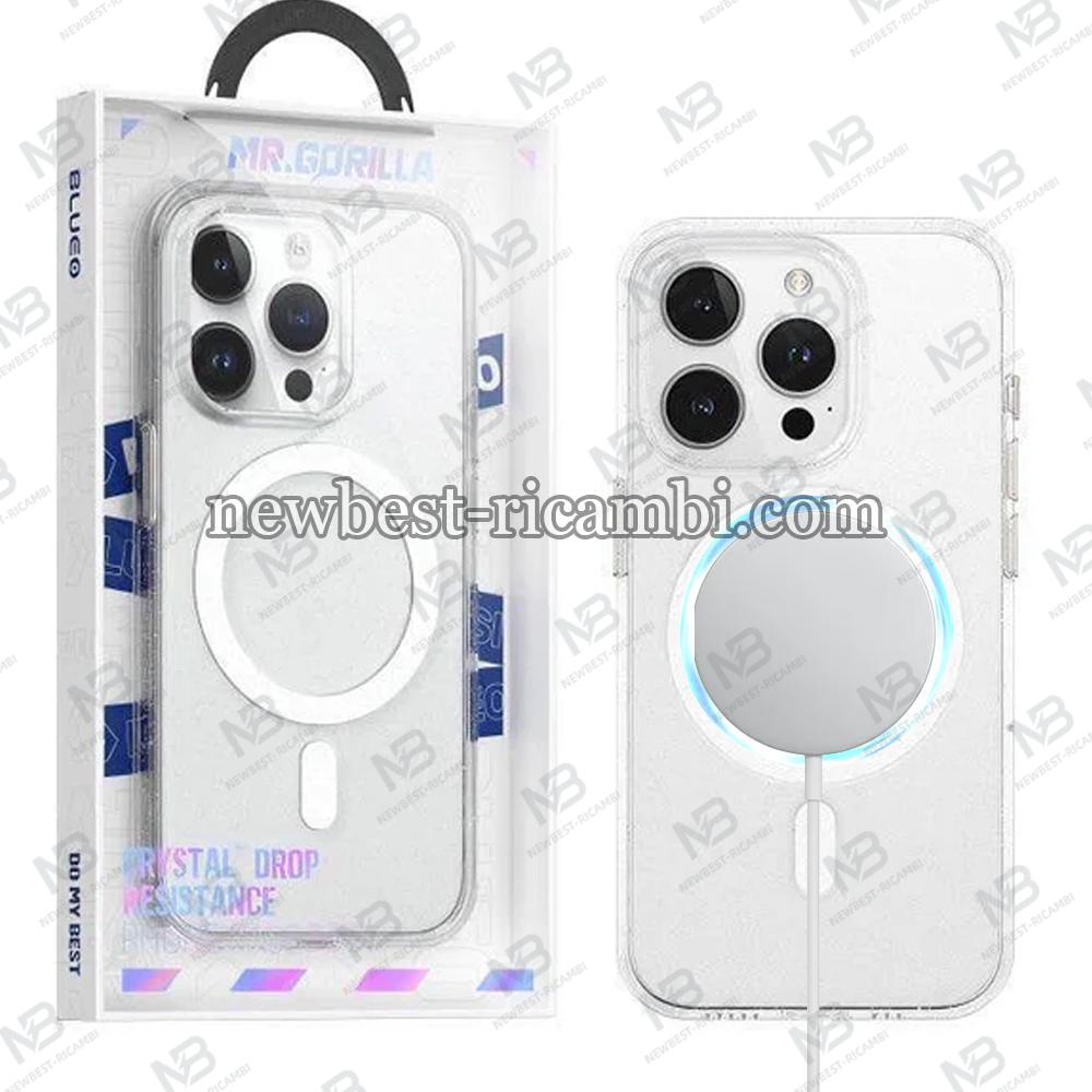 Blueo Crystal Pro Drop Resistance Phone Case With Magsafe iPhone 15 Pro Max Transparent In Blister