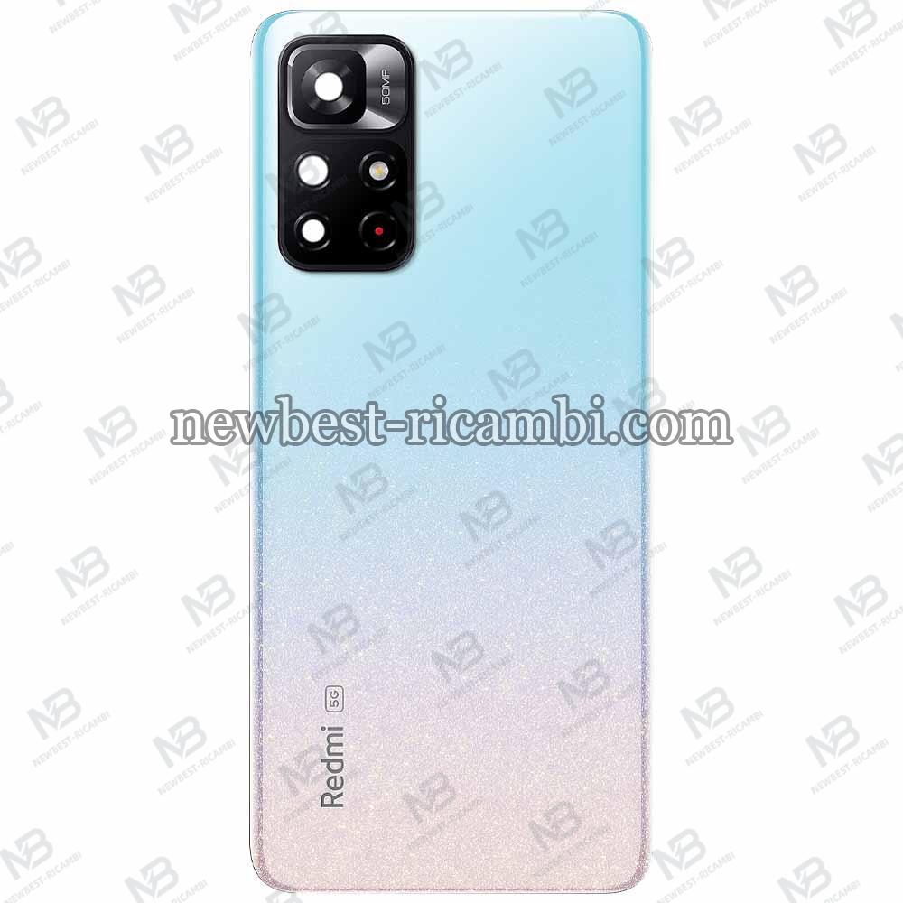 Redmi Note 11S 5G Back Cover + Camera Glass White