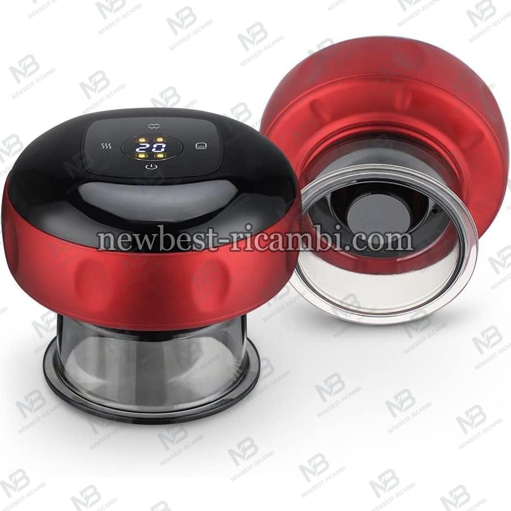 12 Gears Air Breathing Cupping Massage Red & Black In Blister