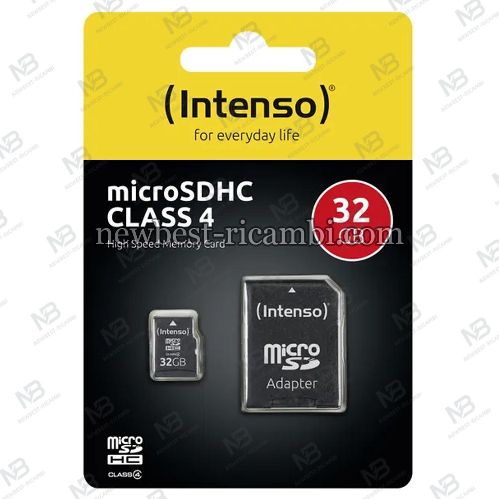 Intenso Memory Card Micro SDHC Class 4 32GB In Blister