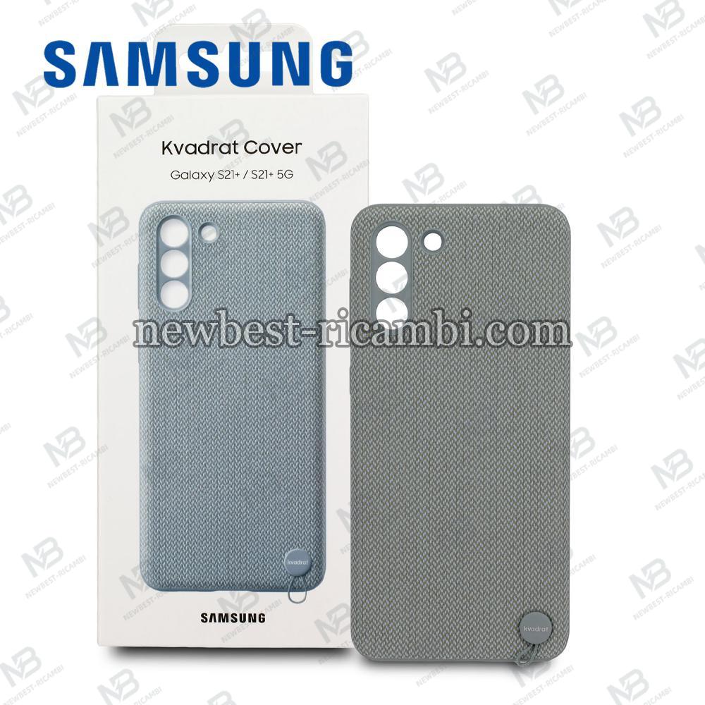 Samsung Kvadrat Case Cover for Galaxy S21 Plus 5G G996 Mint Grey In Blister