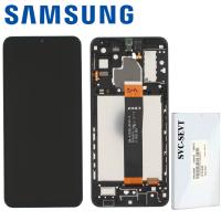 Samsung Galaxy A32 5G A326 Touch+Lcd+ Frame Black Service Pack