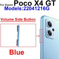 Xiaomi Poco X4 Gt Volume Button Blue