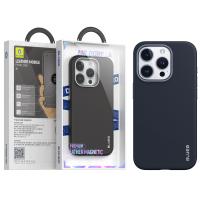 Blueo Leather Mobile Phone Case iP15 Pro Blue In Blister