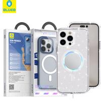 Blueo Crystal Pro Drop Resistance Phone Case With Magsafe iPhone 15 Pro Max Glitter Transparent In Blister