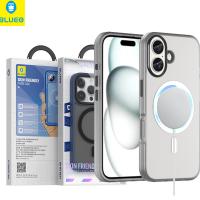 Blueo Skin Friendly Frosted Anti-Drop Case - iPhone 16 - Grey In Blister