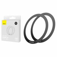 Baseus  Magnetic Metal Ring Halo Series Black PCCH000001 in Blister