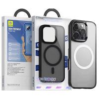 Blueo Skin Friendly Frosted Anti-Drop Case - iPhone 16 Pro Max - Black/White In Blister